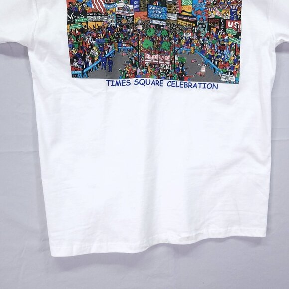 Y2K Times Square Celebration Millennium 2005 Happy New Year T Shirt Size Large - Picture 8 of 12